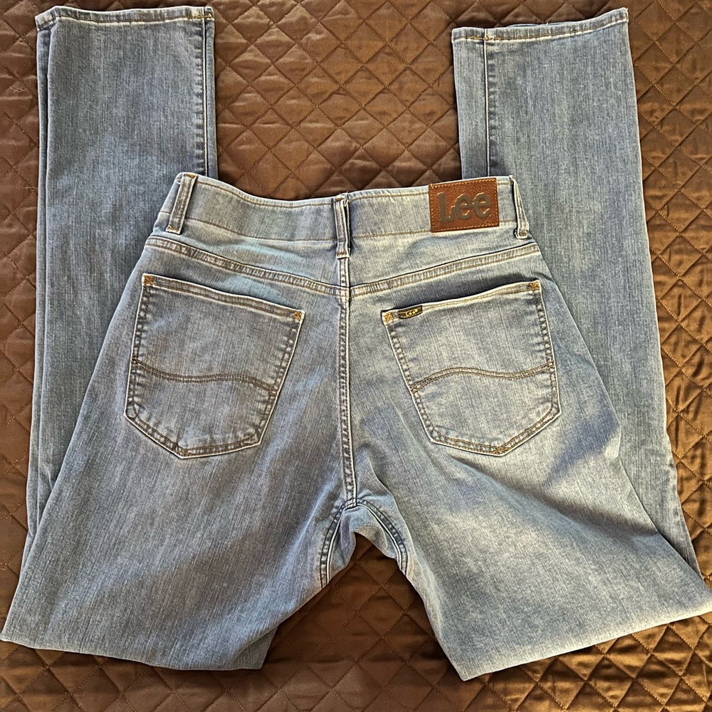 Lee Mens Denim Straight Leg Jeans